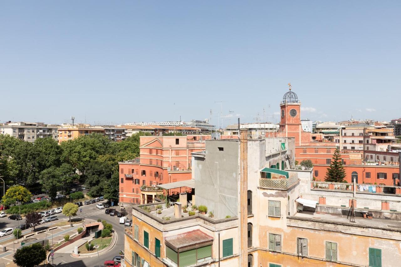 Ferienwohnung Iflat Garbatella Grand Penthouse Rom Exterior foto