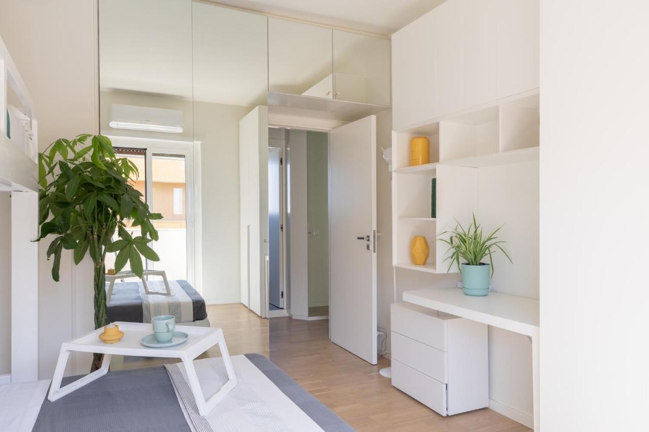 Ferienwohnung Iflat Garbatella Grand Penthouse Rom Exterior foto