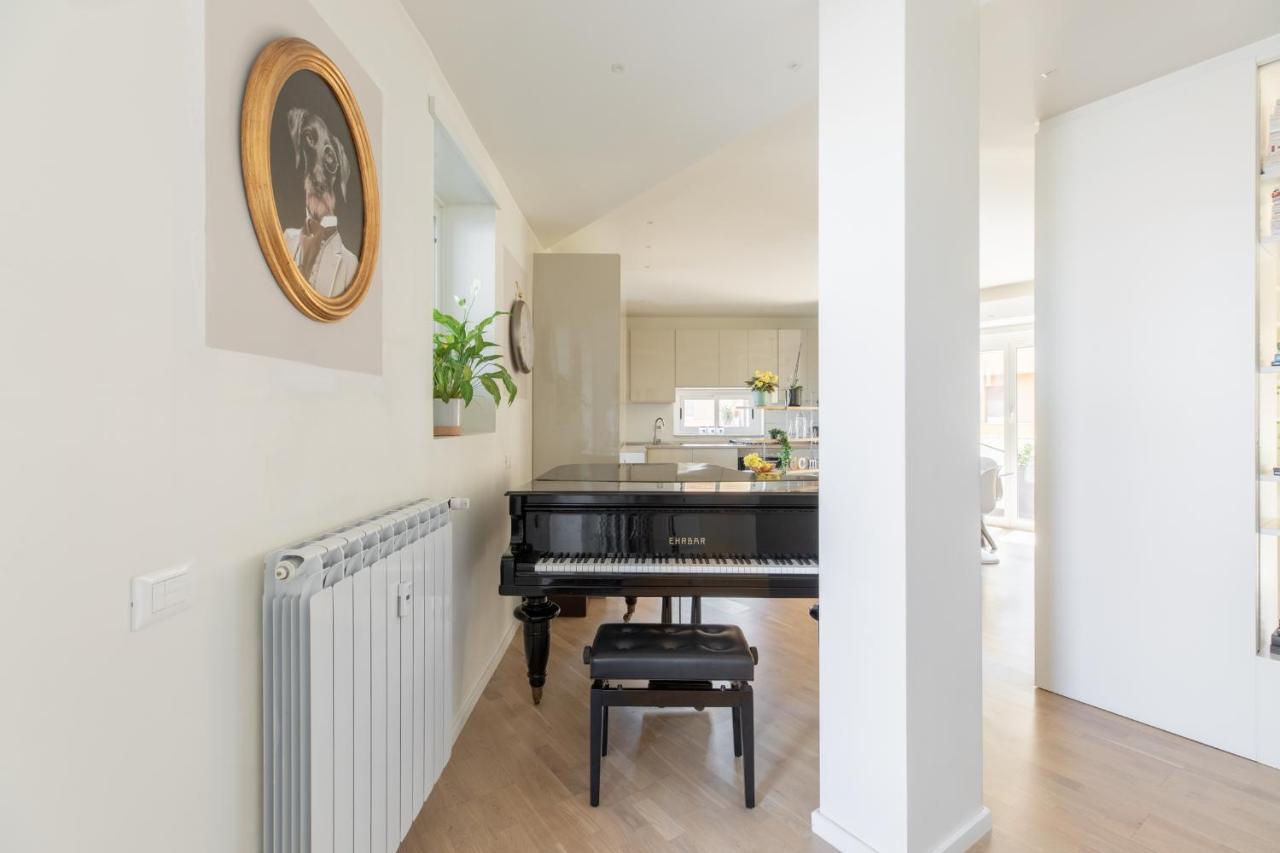 Ferienwohnung Iflat Garbatella Grand Penthouse Rom Exterior foto