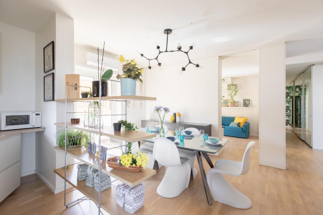 Ferienwohnung Iflat Garbatella Grand Penthouse Rom Exterior foto